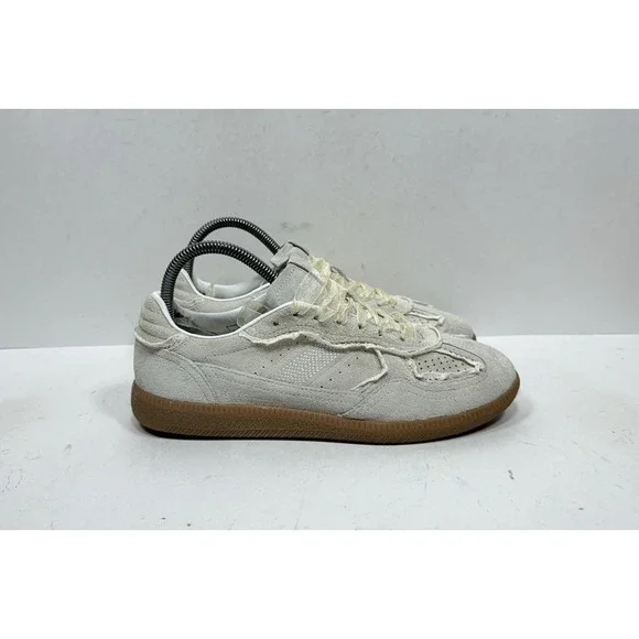Alohas TB.490 Rife Crochet Cream Suede Sneakers Women's Size 8-8.5 Shoes - Picture 1 of 8